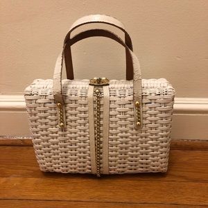 Vintage Wicker Purse